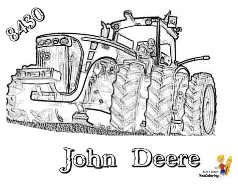 carrico john deere coloring pages